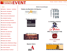 Tablet Screenshot of booking-event.com